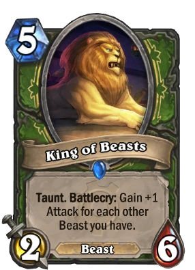 King Of Beasts Hearthstone Wiki