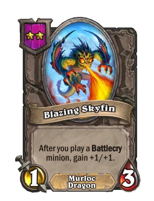 Battlegrounds Blazing Skyfin Hearthstone Wiki Battlegrounds Blazing Skyfin Hearthstone Wiki