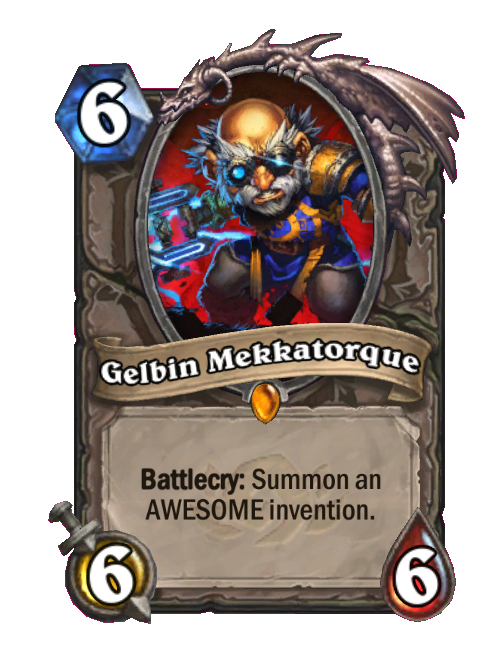 hearthstone gelbin card back clipart