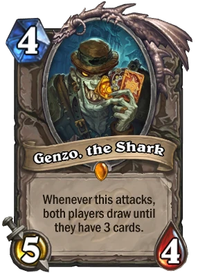 Genzo, the Shark - Hearthstone Wiki