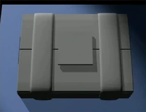 The original 'game box', as rendered in a video during prototyping