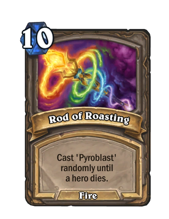 Rod of Roasting Hearthstone Wiki