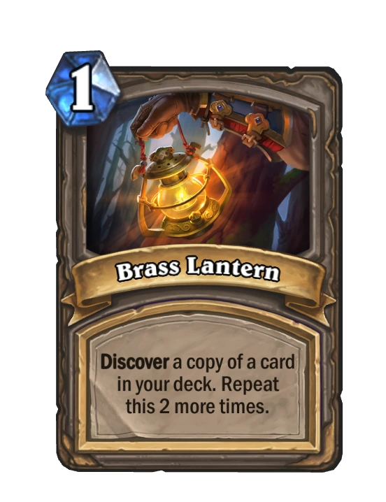Brass Lantern Hearthstone Wiki