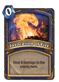 Invocation of Fire(55475)