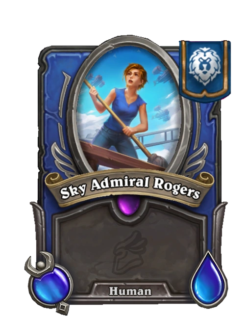 Mercenaries/Sky Admiral Rogers Hearthstone Wiki