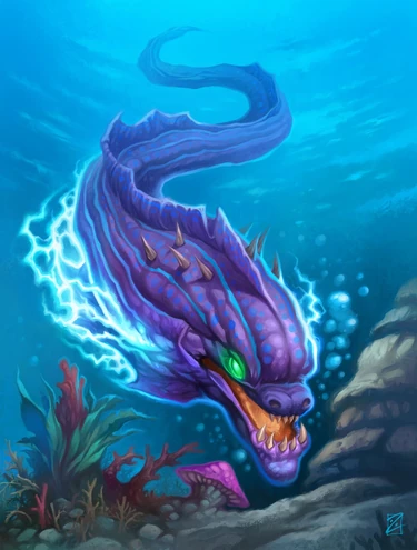 Murkspark Eel, full art
