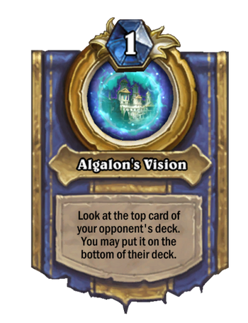 Algalon's Vision - Hearthstone Wiki