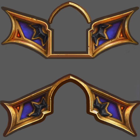 Golden hero tray
