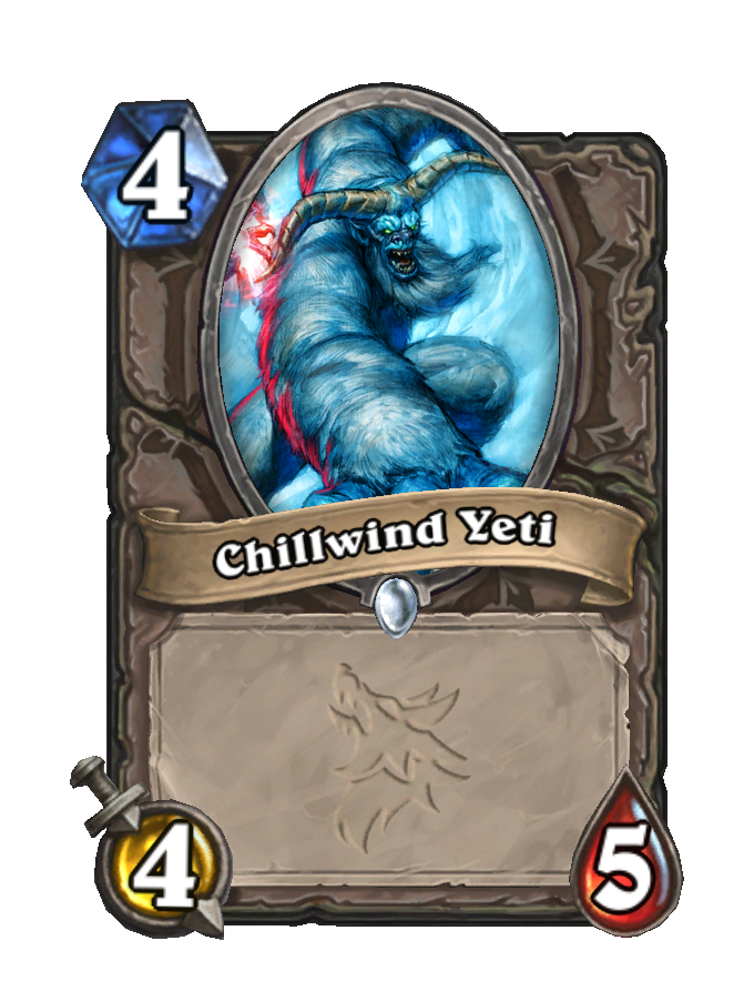 Хартстоун Йети. Морозный Йети Hearthstone. Chillwind Yeti Hearthstone. Классические карты Hearthstone.