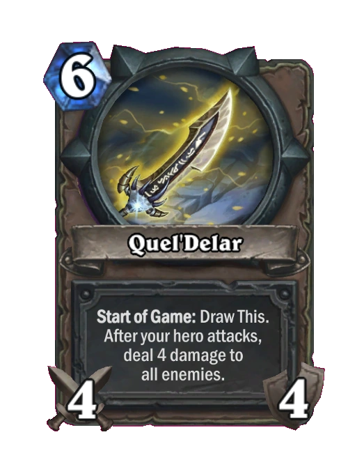 Quel'Delar Hearthstone Wiki