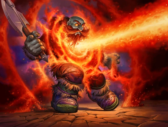 Lava Shock, full art