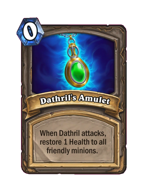 Dathril's Amulet Hearthstone Wiki