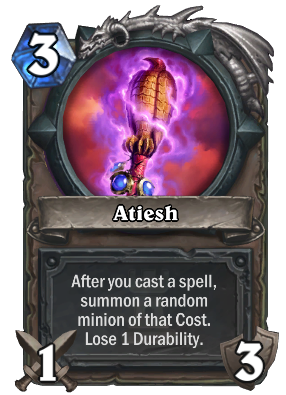 Atiesh Hearthstone Wiki