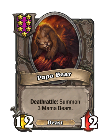 Battlegrounds/Papa Bear - Hearthstone Wiki