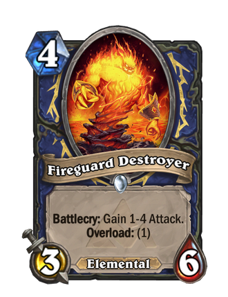 Flame Destroyer, CARDS