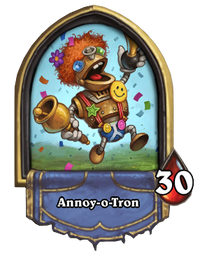 Annoy O Tron Boom Bot Vs Annoy O Tron Hearthstone Wiki Fandom - bots wiki roblox fandom