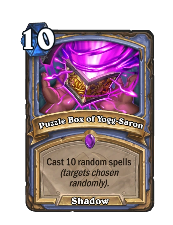 Puzzle Box of YoggSaron Hearthstone Wiki