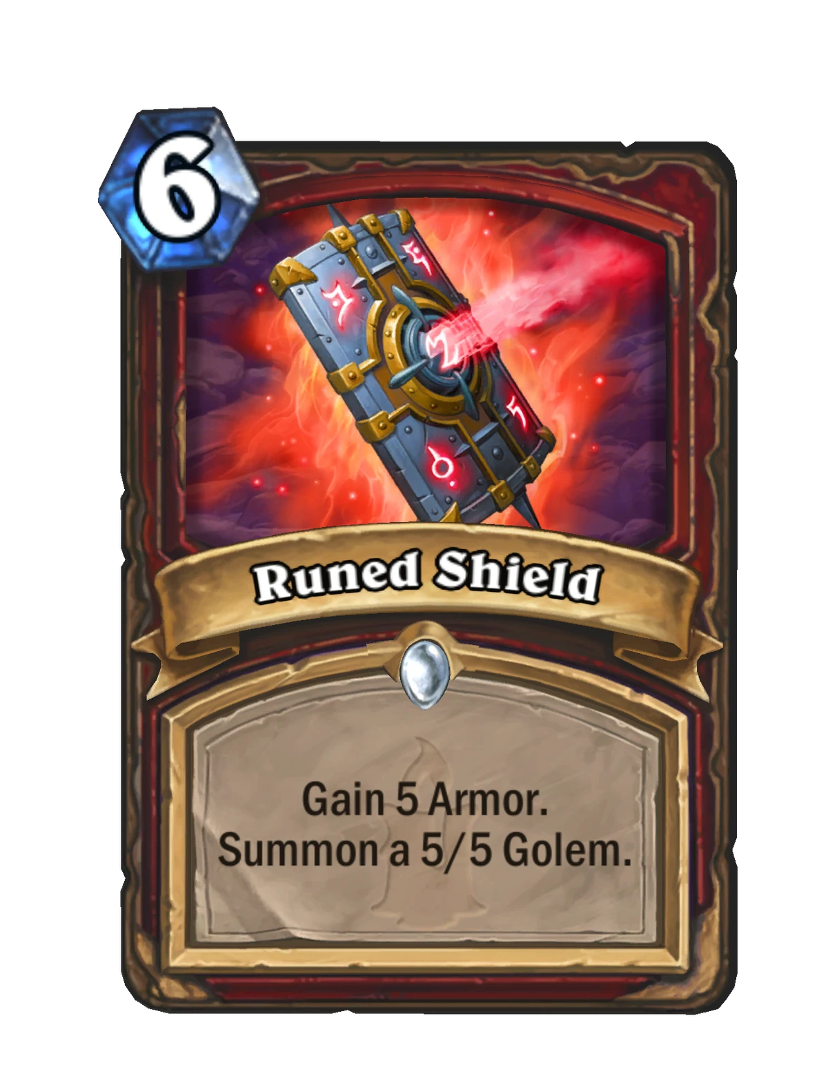Runed Shield - Hearthstone Wiki