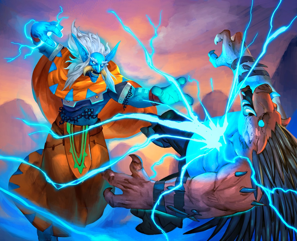 Chain Lightning (Rank 1) - Hearthstone Wiki