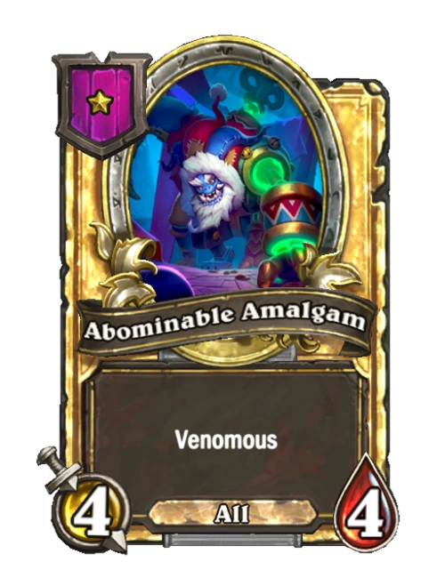 Battlegrounds/Abominable Amalgam (golden) Hearthstone Wiki