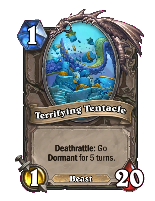 Terrifying Tentacle (Book of Heroes) Hearthstone Wiki