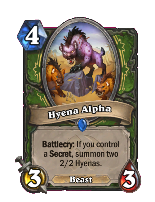 Hyena Alpha Hearthstone Wiki