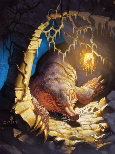 Dire Mole, full art