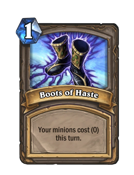 Boots of Haste Hearthstone Wiki