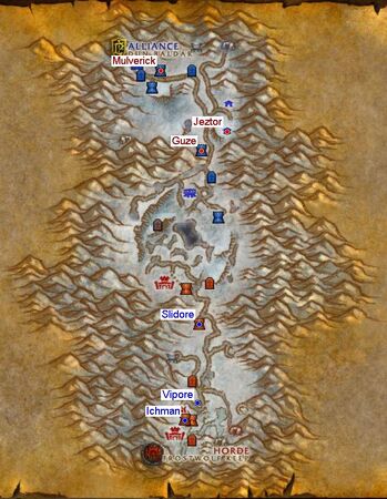 World of Warcraft map