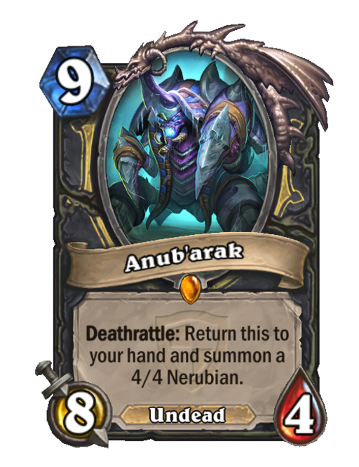 Anub arak Hearthstone Wiki