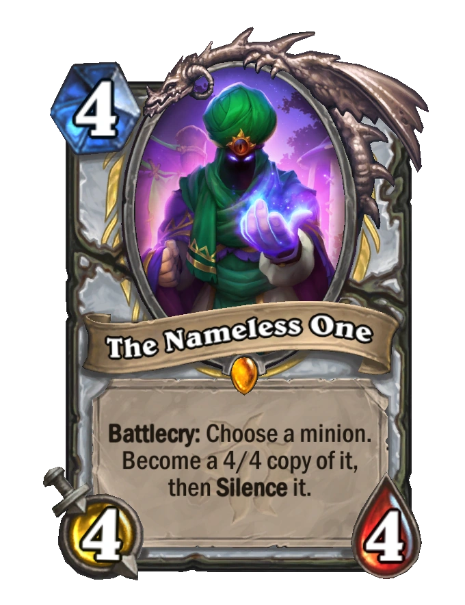 The Nameless One Hearthstone Wiki