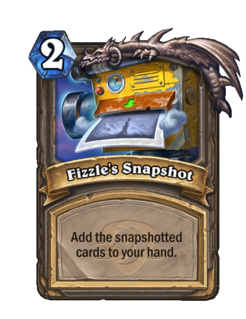 Fizzle's Snapshot Hearthstone Wiki