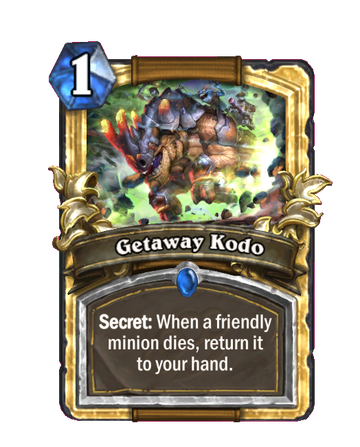 Kodo Spietato - Raccolta delle carte di Hearthstone - Hearthstone