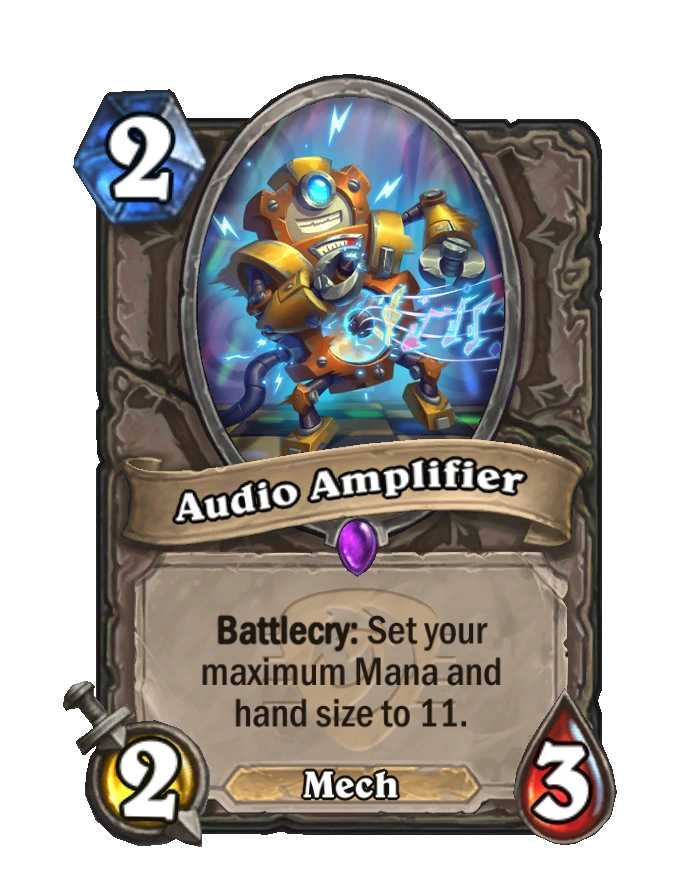 Audio Amplifier Hearthstone Wiki