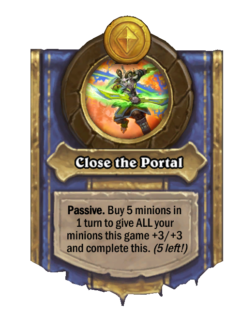 Battlegrounds Close the Portal Hearthstone Wiki