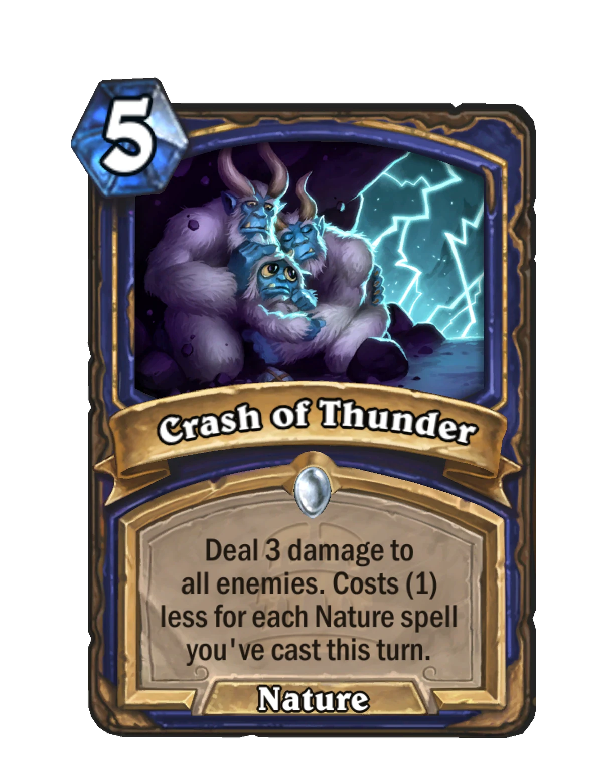 Thunder crash