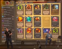 …showcasing some comical place-holder card names and text