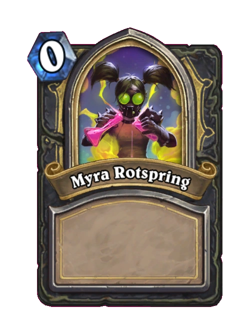 Myra Rotspring (Henchmania!) Hearthstone Wiki