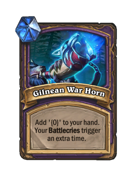 Battlegrounds/Gilnean War Horn Hearthstone Wiki