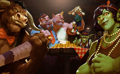 Mean Streets of Gadgetzan Grimy Goons key art