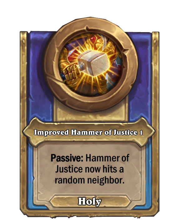Mercenaries/Improved Hammer of Justice 1 Hearthstone Wiki