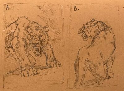 Mok'Nathal Lion sketch1