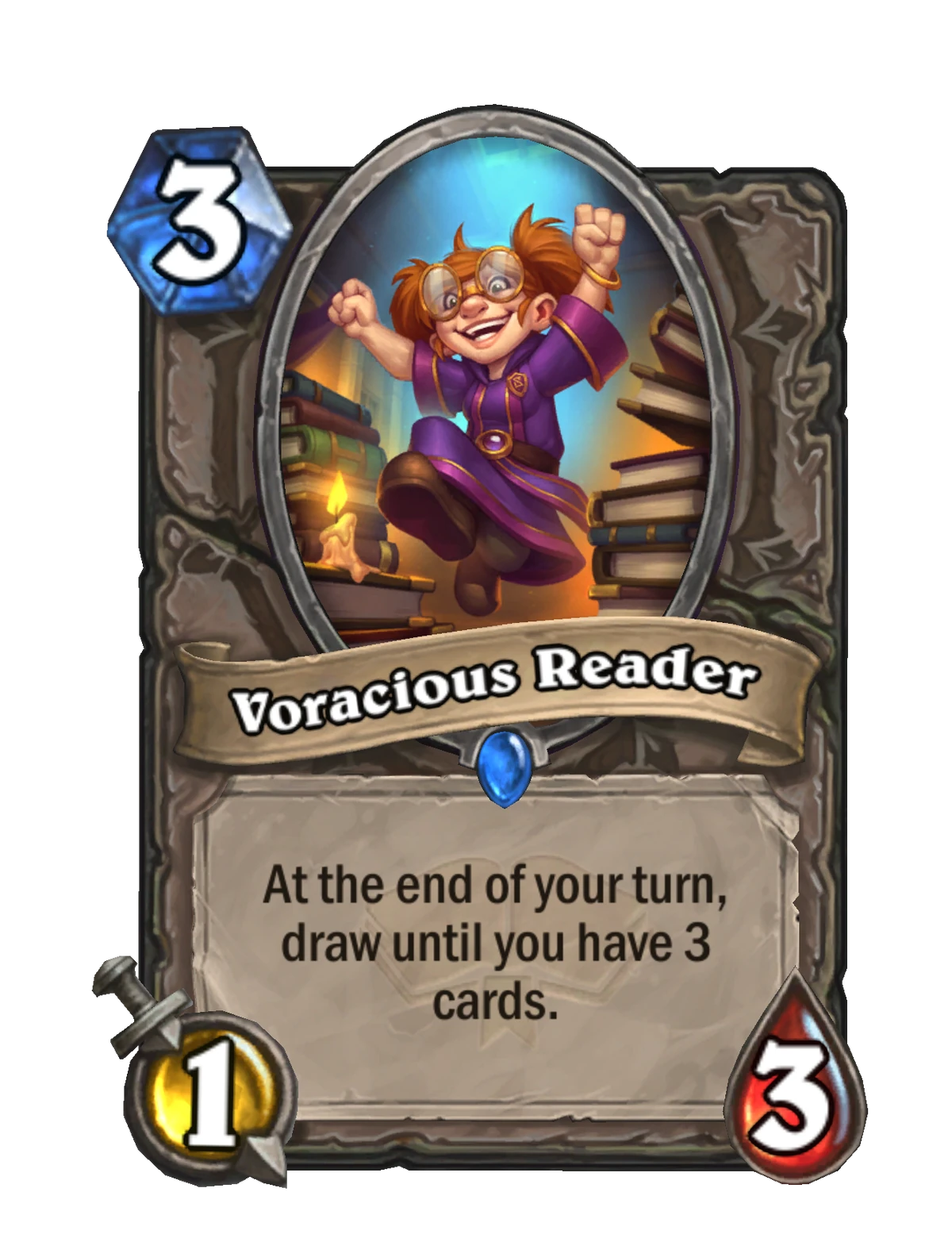 Voracious Reader Hearthstone Wiki