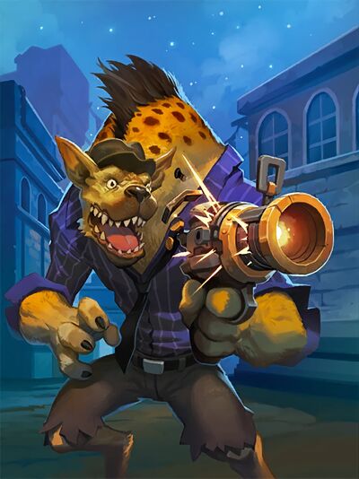 Shaky Zipgunner, partial art
