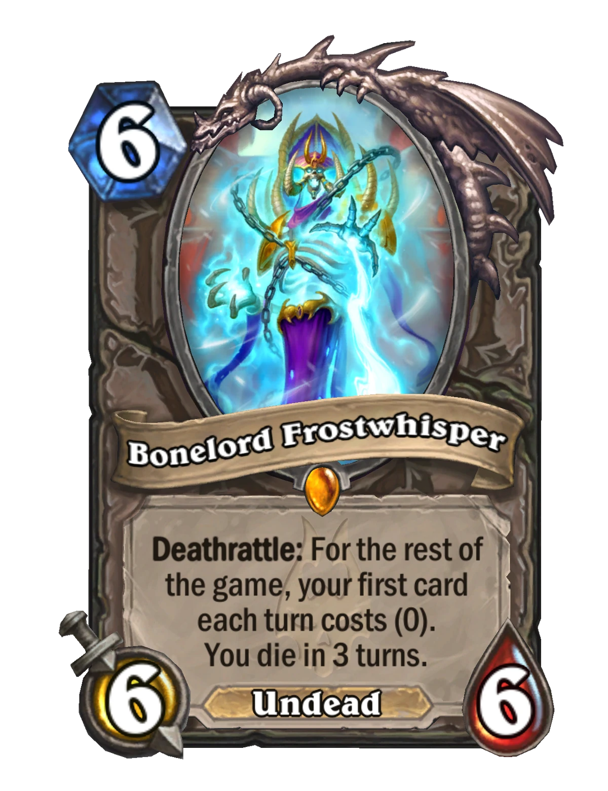 Bonelord Frostwhisper Hearthstone Wiki