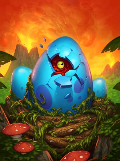 Devilsaur Egg, full art