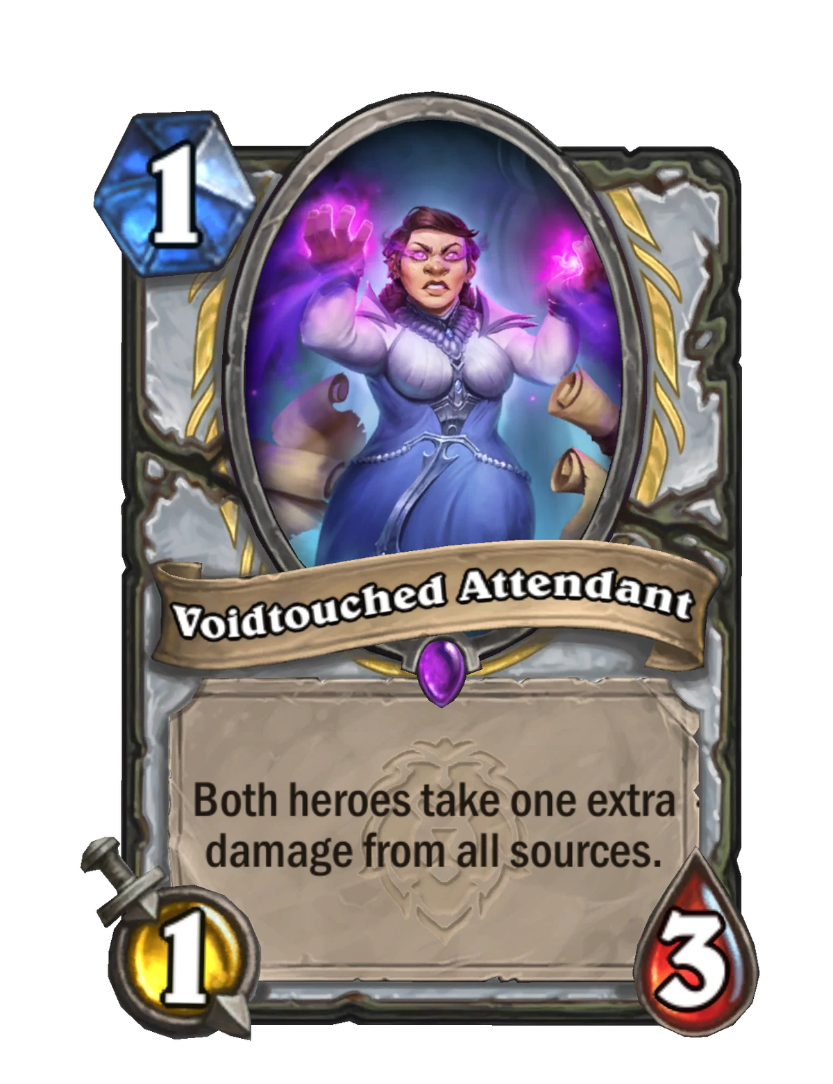 Voidtouched Attendant Hearthstone Wiki