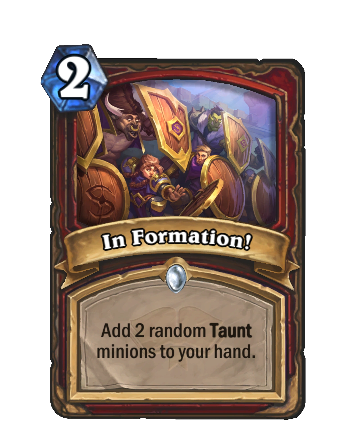 In Formation! - Hearthstone Wiki