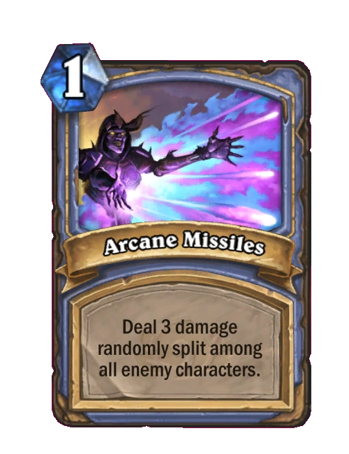 Arcane Missiles (Classic) Hearthstone Wiki