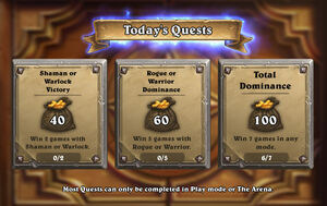 Today's quests